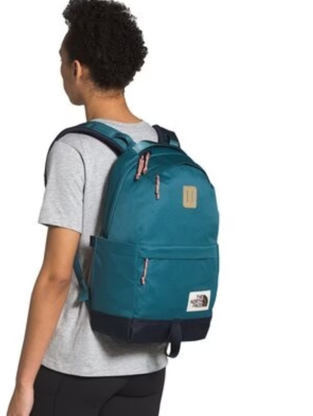 The North Face Teal and Navy Casual Daypack Unisex